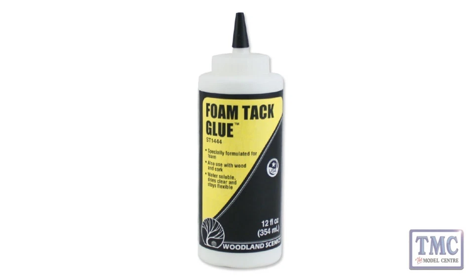 ST1444 Woodland Scenics pegamento de espuma tack 12 Fl Oz - Imagen 1 de 1