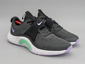 Nike Renew In-Season TR 12 Mujer Bajo Gris Oscuro Lila Zapatos DD9301 Talla 9.5 - Imagen 1 de 10