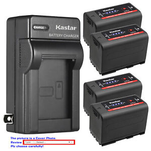 Kastar Battery AC Wall Charger for Canon XL-1 XL-1S XL-2 XH-A1 XH-A1 HDV XH-A1S