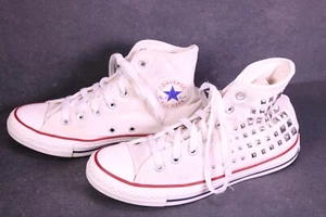Converse All Star Classic Hi Damen Chucks Sneaker Gr. 39 weiß Nieten  BC1096 - Bild 1 von 13