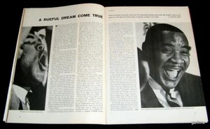CASSIUS CLAY & SONNY LISTON 1963 SCHILD FÜR TITEL BOXSPIEL ANGEKÜNDIGT BILD - Bild 1 von 1