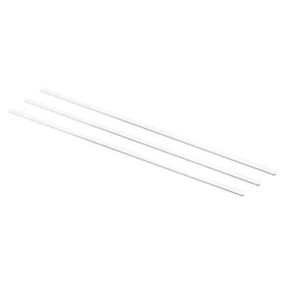 UXCELL 3.3 Borosilicate Glass Stick 9.84" Length 4mm Dia Stir Rod Mixing Tools 3Pcs