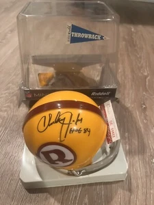 Charley Taylor Washington Redskins signierter Minihelm JSA - Bild 1 von 4
