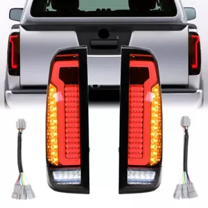 LED Tail Light Assembly for Nissan Frontier D40 2005 2006-2021 Rear Lamp Smoke - Picture 1 of 11