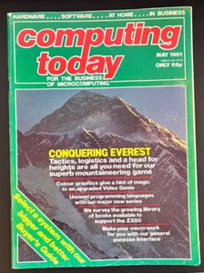 Computing Today Magazine May 1981 Vol 3 No 3 - Bild 1 von 3