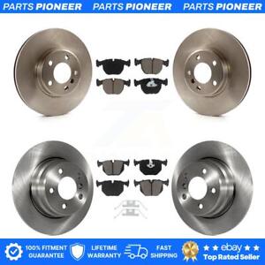 Front Rear Disc Brake Rotors And Ceramic Pads Kit For BMW X5