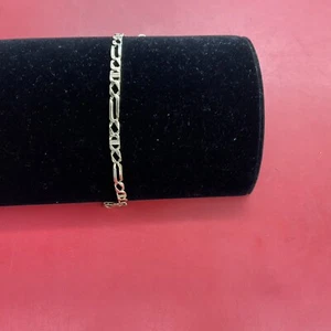 14k Yellow Gold Custom Fig Link Bracelet  - Picture 1 of 4