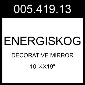 IKEA ENERGISKOG Decorative Mirror 005.419.13 - Picture 1 of 1