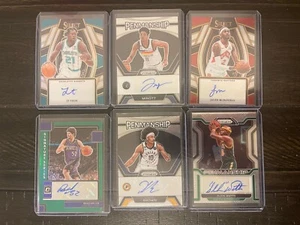 NBA Prizm/Select/Optic Autograph Lot - Brad Miller, Jalen McDaniels, Jt Thor - Picture 1 of 2