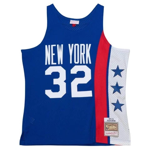 New York Nets Jersey Julius Erving 1973-74 Hardwood Classics Swingman Cover