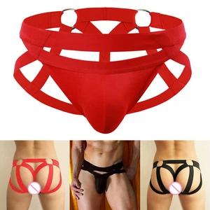 Men Jockstrap Briefs G-String Underwear Sexy Panties Underpants - Bild 1 von 27