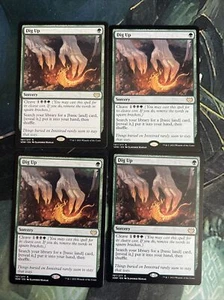 4x DIG UP, Magic The Gathering Innistrad: Crimson Vow, Casi Nuevo/Nunca Jugado ¡Juego Completo! - Imagen 1 de 2