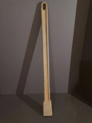 Vintage Antique RED TOP CAST IRON COAL FURNACE Boiler Stove Grate Shaker Handle - Image 1 of 4