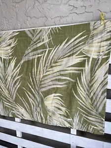 Tommy Bahama Home Pillow Sham Cotton Palm Leaves Green Tropical 31” X 25” - Picture 1 of 8