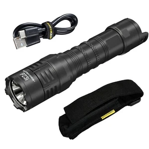 Torcia tattica ricaricabile NITECORE P23i 3000 lumen - cavo di ricarica USB-C - Foto 1 di 12