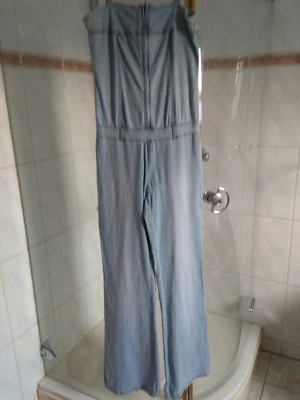 Jeans Overall Jumpsuit Vero Moda Gr. 38 schick dehnbar ohne Gürtel - Bild 1 von 4