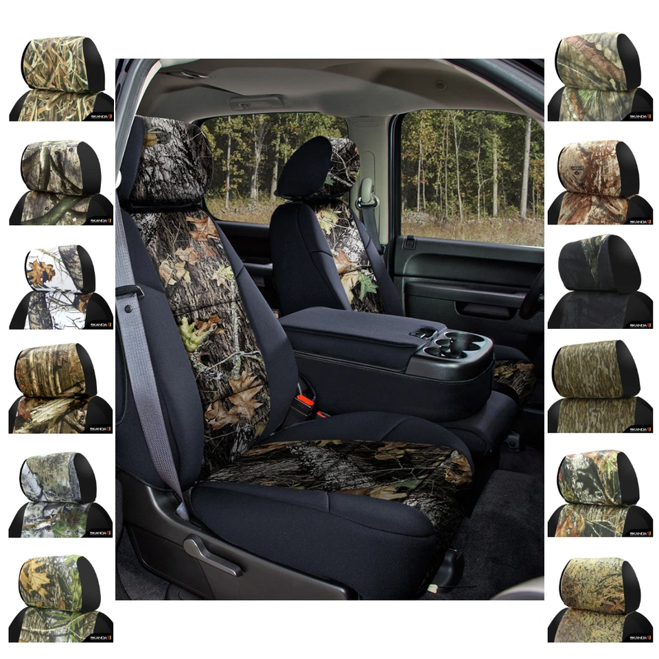Fundas de asiento roble musgo camufladas para Subaru XV Crosstrek cubierta ajuste personalizado Foto 1 de 1