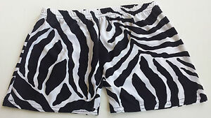 Girls kids Zebra Stretch Hot Pants Shorts Dance Gym Tutu Shorts Age: 5 to13 yrs