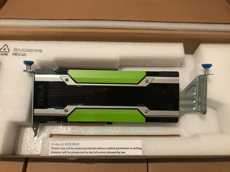 nVIDIA Tesla K80 GPU Accelerator Card 24GB vRAM Machine Deep Learning AI - Image 1 of 4