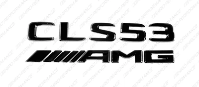 Maletero Negro Emblema Insignias Logotipos Letras Nuevo para Mercedes-Benz CLS53 AMG C257 Foto 1 de 4
