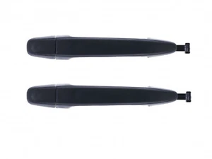 For Black Rear Sliding Door Handle 04 - 10 Sienna Exterior Pair Passenger Driver - Picture 1 of 8