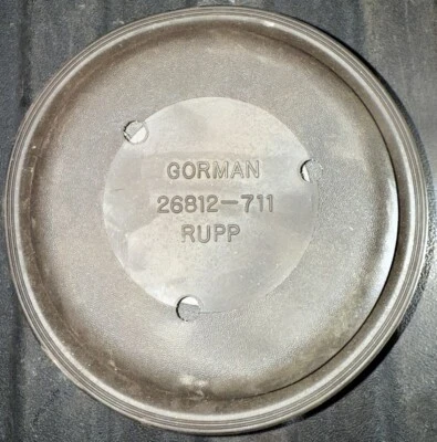 Diafragma Gorman Rupp parte # 26812-711 nuevo Foto 1 de 2