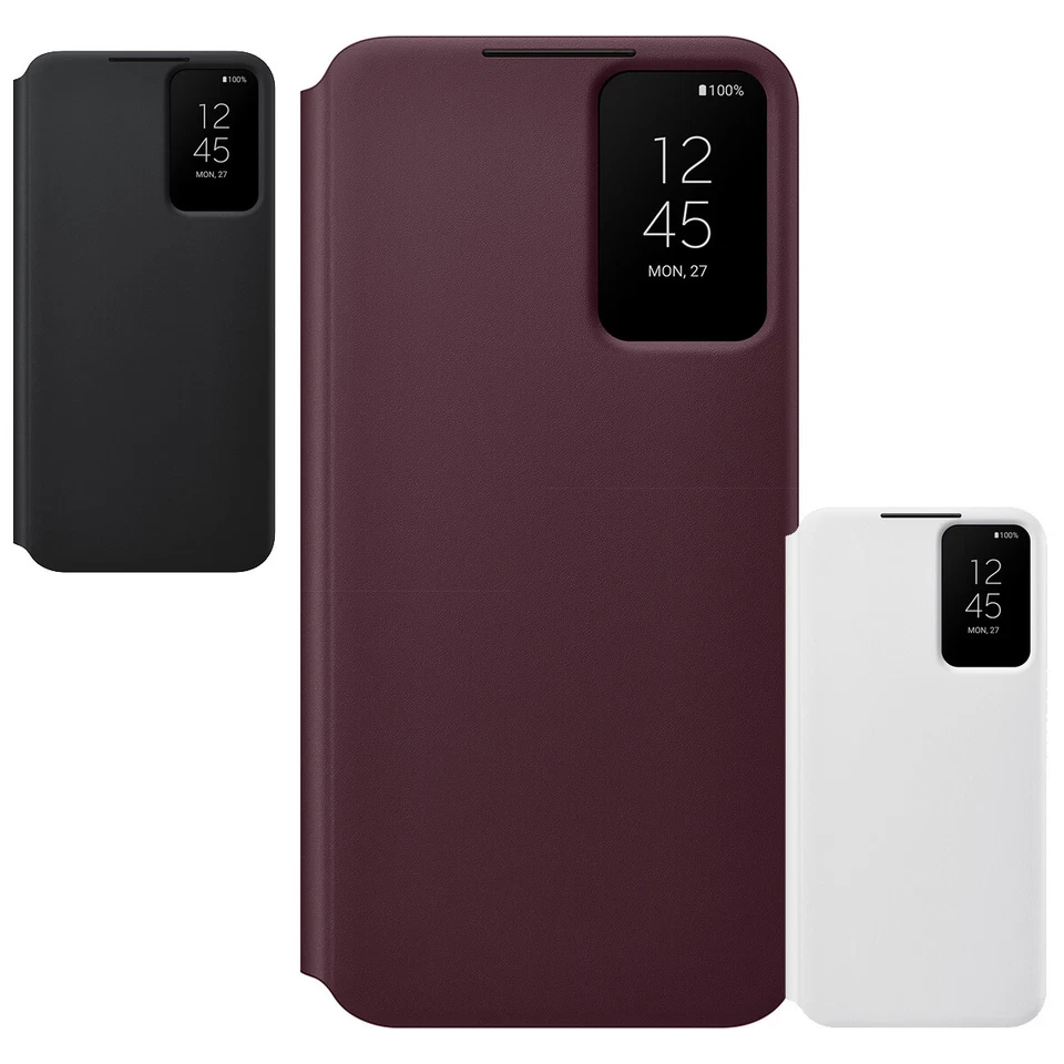 Custodia originale SAMSUNG per Galaxy S22+ Plus Smart Clear View Cover finestra - Immagine 1 di 1