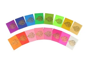 5 x indische Shagun Geschenkumschläge Mini kleines Goldgeld Bargeld Diwali Geschenkgeldbörsen - Bild 1 von 64