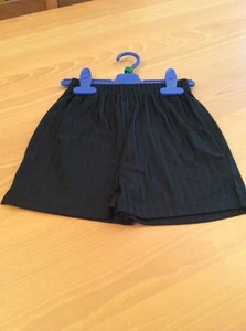 boys clothes 5 years Black Striped Sports Shorts - Picture 1 of 2
