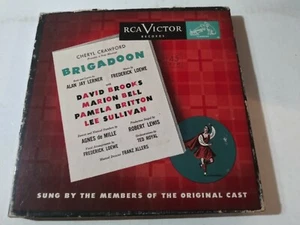 Brigadoon - Original Cast VG+ Original Black Vinyl RCA Victor 5x7 45RPM Set 1951 - Imagen 1 de 9