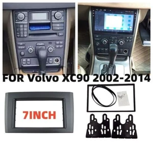 Car Dash Stereo Radio 7 inch Fascia Panel Frame Trim For Volvo XC90 2002-2014 - Picture 1 of 9