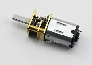 12V 300RPM Micro Mini Metal Gearmotor High Power Torque DC Gear Motor Gearwheel - Picture 1 of 7