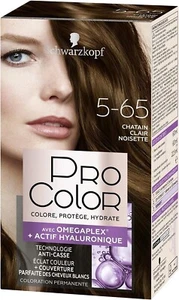 Schwarzkopf - Perfect Mousse Coloration Permanente - châtain clair Noisette 5.65 - Foto 1 di 1