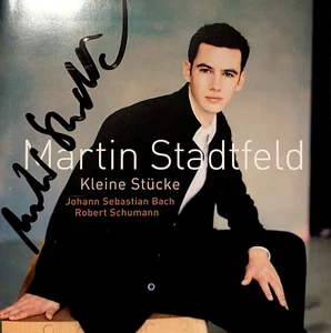 Signed MARTIN STADTFELD Bach Schumann Kleine Stücke Sony Classical CD Signiert - Picture 1 of 1