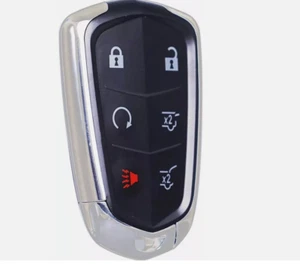 OEM 2015-2020 for CADILLAC ESCALADE 6 BUTTON REMOTE START SMART KEY FOB 13544036 - Picture 1 of 1