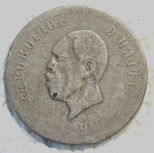 1906 Haiti 10 Centimes - Picture 1 of 5