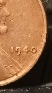 1940 lincoln cent 1c -DDO, Beautiful Gold Toning On It - Picture 1 of 10