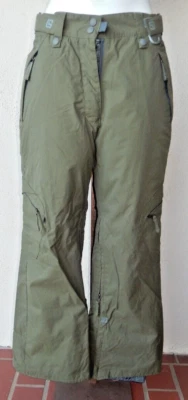 Pantalones de Snowboard Dry Ride Ajustables Excelente Mujer M Hombre XS Cintura 29 a 32" Foto 1 de 4