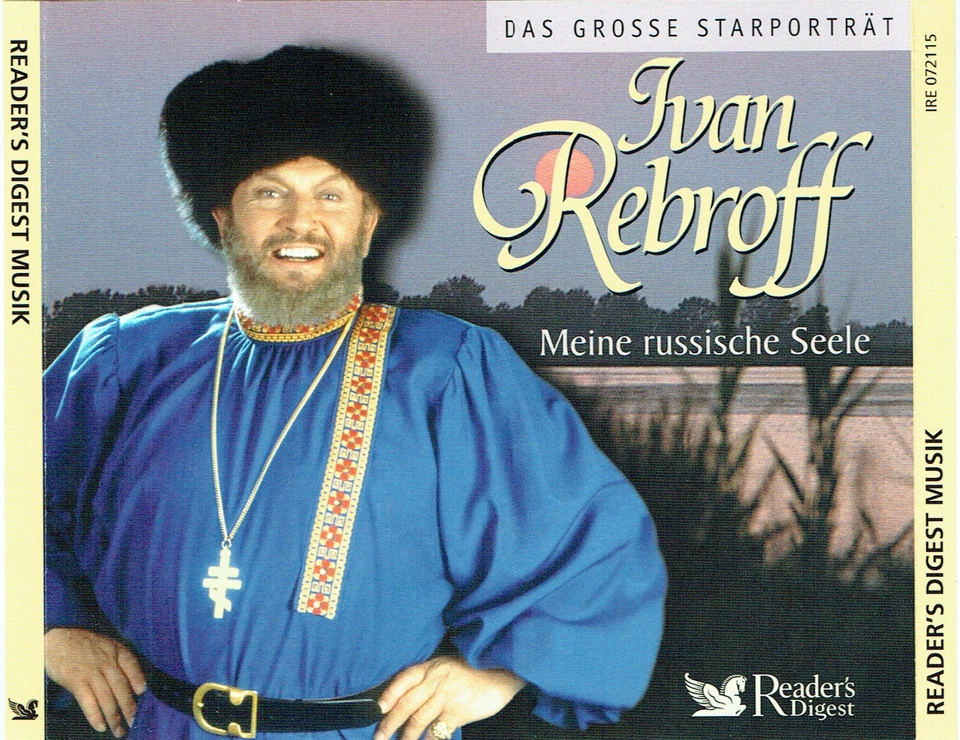 (3CDs) Ivan Rebroff – Meine Russische Seele - Wenn Ich Einmal Reich Wär', u.v.a. - Bild 1 von 2