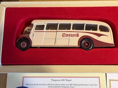 Corgi Bedford OB Coach Timpsons Limited Edition - Image 1 of 3