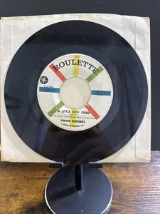 Jimmie Rodgers A Little Dog Cried/English County Garden Vinyl Single 7inch RARE - Picture 1 of 2