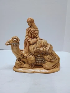 Camel and wise man Atlantic mold figurine nativity piece - Picture 1 of 7