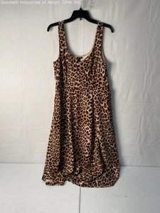 NWT Torrid Brown Leopard Print Women's Sundress, Sz. 1 (1X 14-16) - Picture 1 of 3