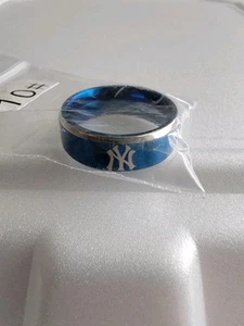 New York Yankees Tungsten Wedding Band Ring Brand New Never Worn Size 10 - Picture 1 of 2