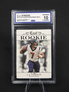 2023 Leaf #RA-11 C. J. Stroud Rookie Base CCG 10 - Picture 1 of 2