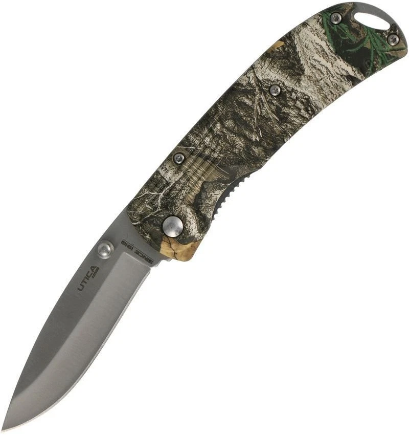 Cuchillo Plegable Utica Calibre 1 Linerlock Hoja Inoxidable 3" - 91-RT200CP Foto 1 de 1