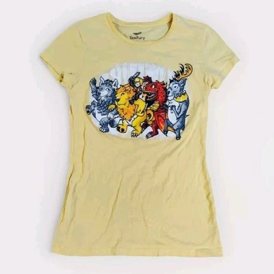 TeeFury Juego de Tronos SIGILOS DANZANTES ANIMALES DE CASA Talla Pequeña Amarillo Foto 1 de 4