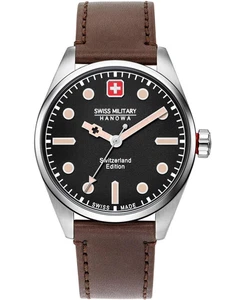 SWISS MILITARY HANOWA Men Analog Quartz Casual Watch Classic Dress Waterproof Sp - Picture 1 of 1