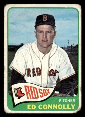1965 TOPPS ED CONNOLLY 543 POOR RC SP BASEBALL BOSTON RED SOX - Image 1 of 2
