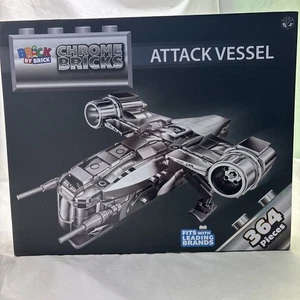 BrickByBrick Chromsteine Star Fighter 382 Stück passend für andere Leadingbrands NEU - Bild 1 von 2